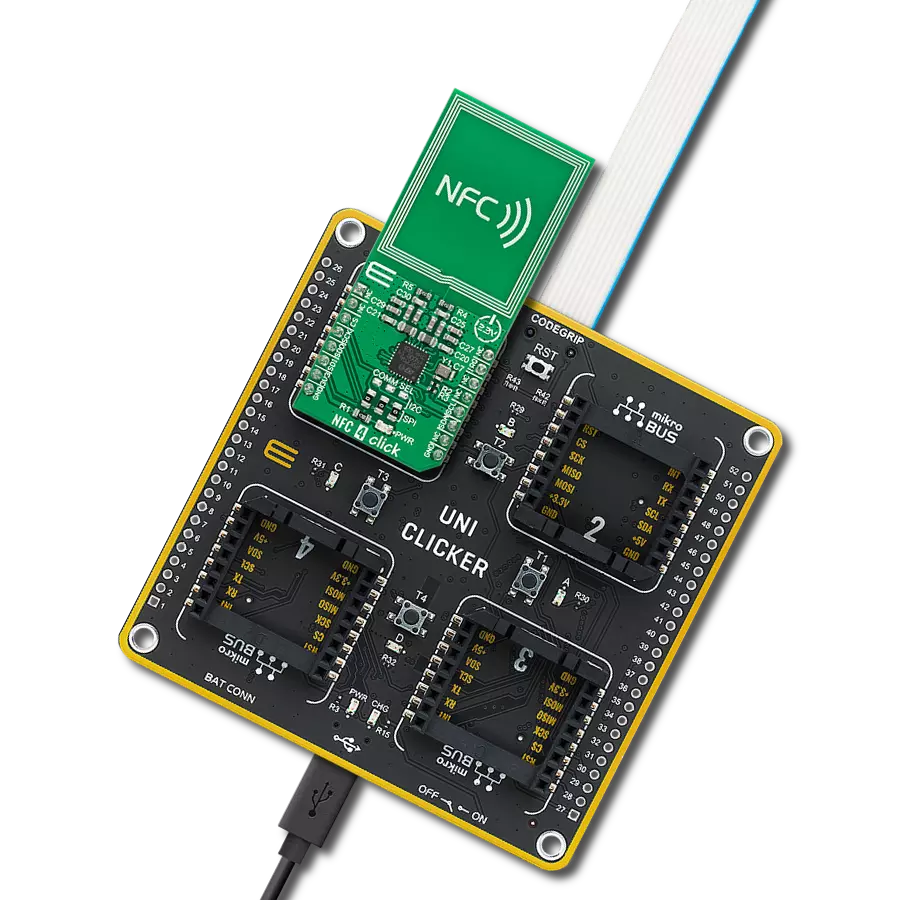 NFC 4 Click with UNI Clicker