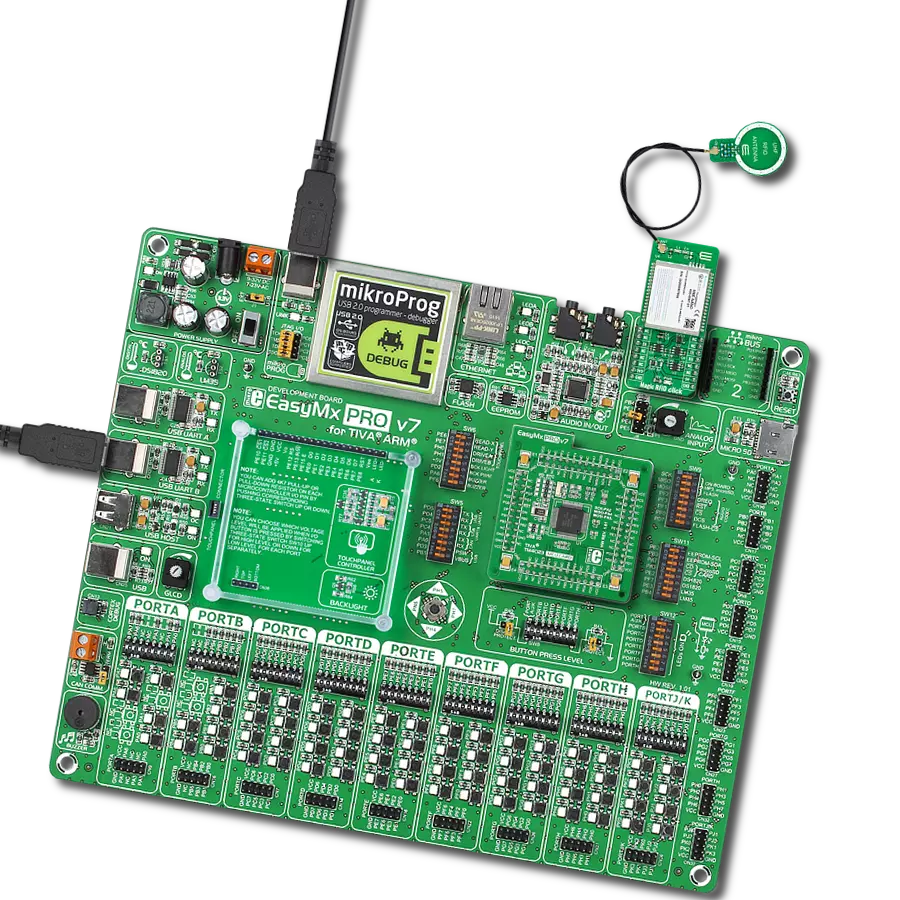 Magic RFID Click with EasyMx PRO v7 for Tiva