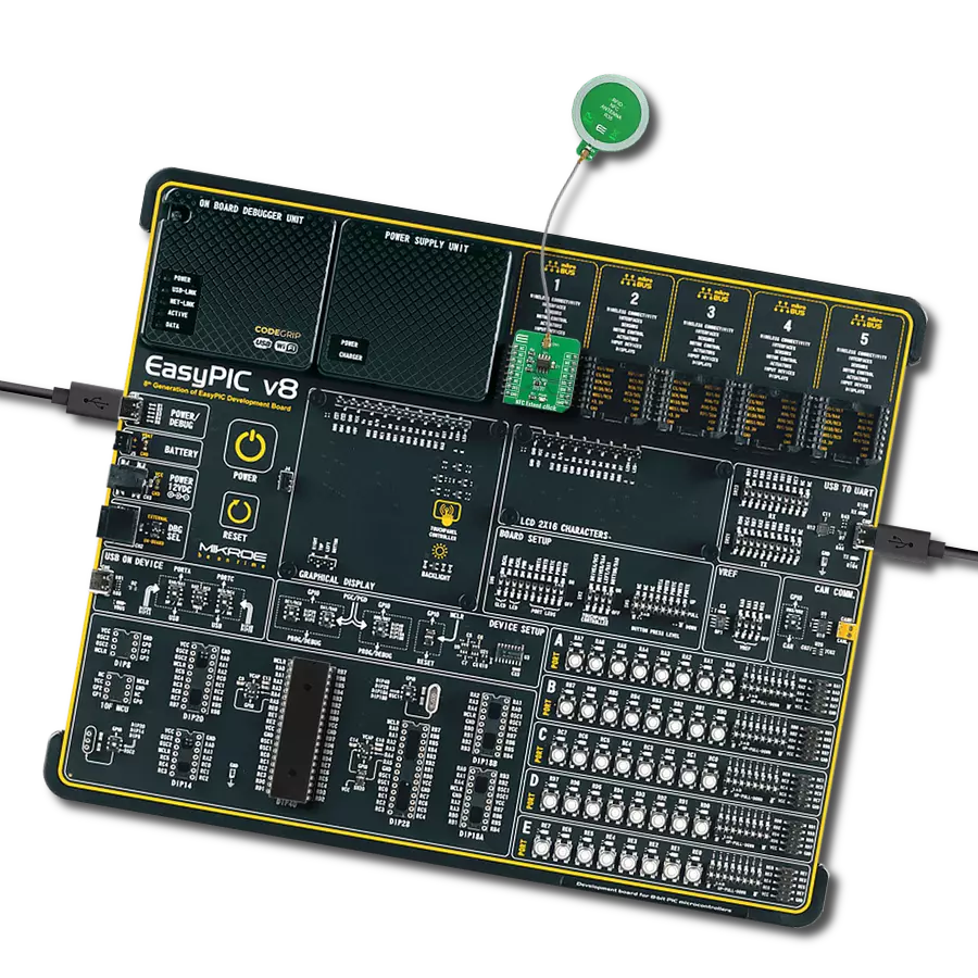 Create contactless access control systems with ST25DV16K and PIC18LF45K80