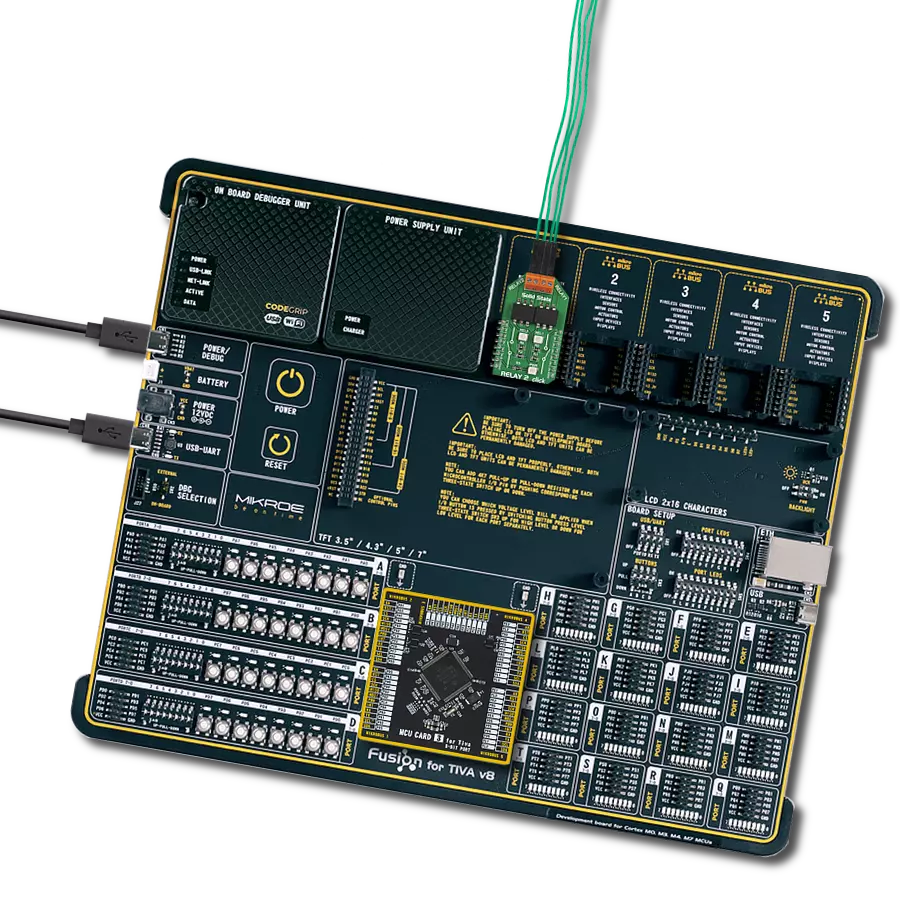 Relay2 Click with Fusion for Tiva v8