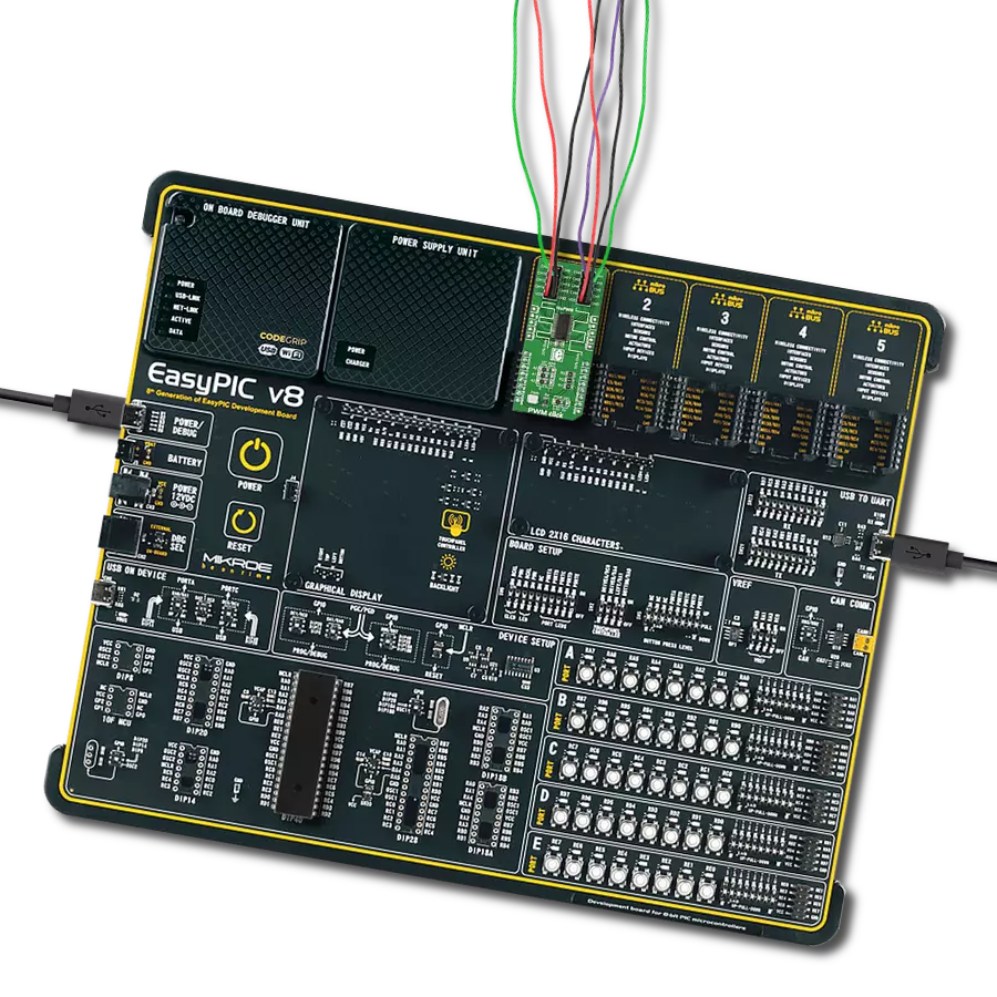 使用PCA9685和PIC18LF46K42体验无限PWM可能性