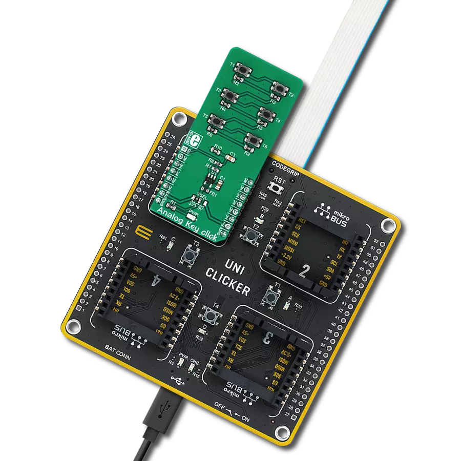 Analog Key Click with UNI Clicker