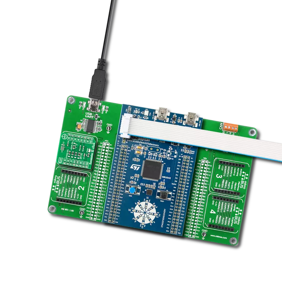 Barometer 3 Click with Discovery kit with STM32F303VC MCU