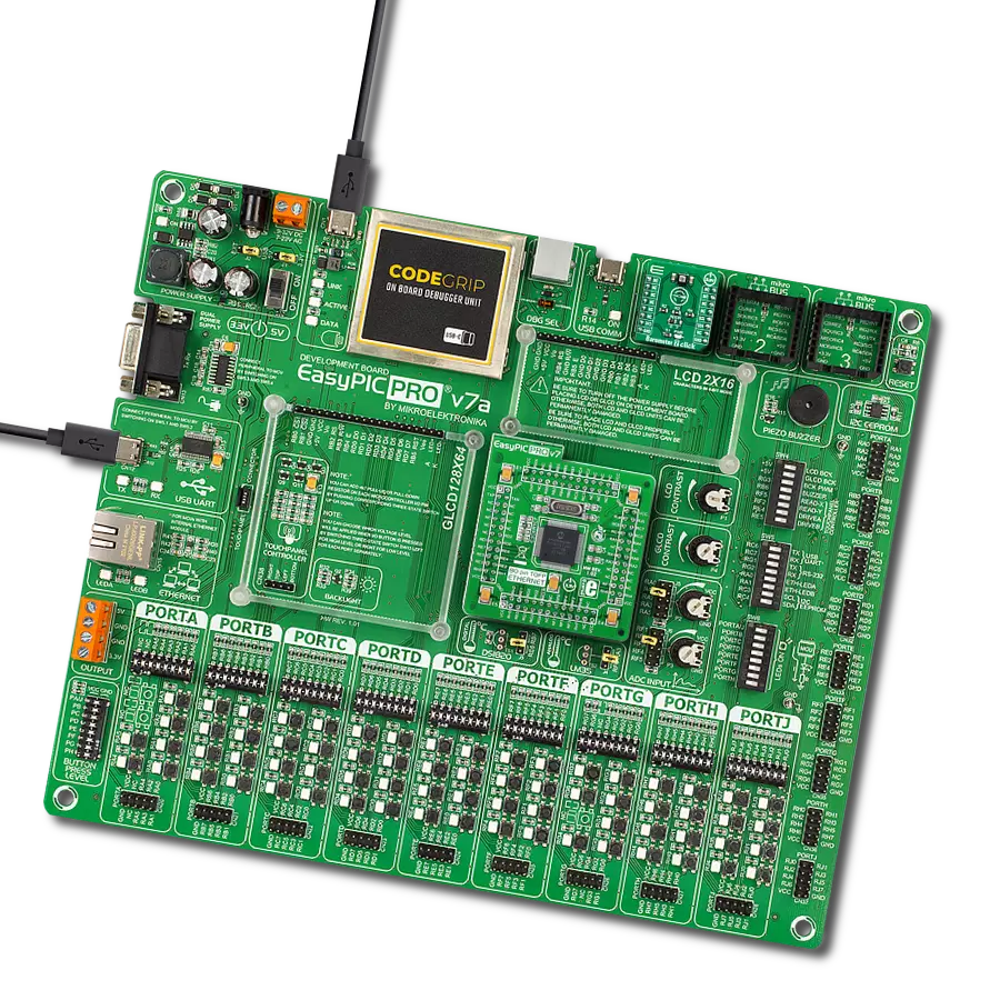 Barometer 2 Click with EasyPIC PRO v7a