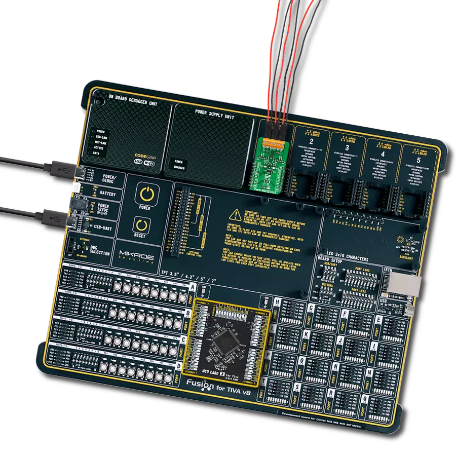 Power MUX 2 Click with Fusion for Tiva v8