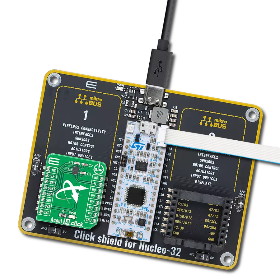 Experience next-generation of motion sensing through IIS3DWB and STM32F031K6