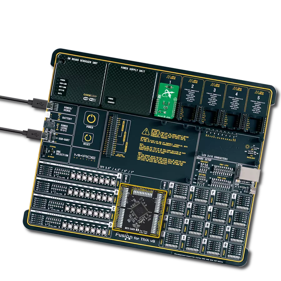 Accel 7 click with Fusion for Tiva v8