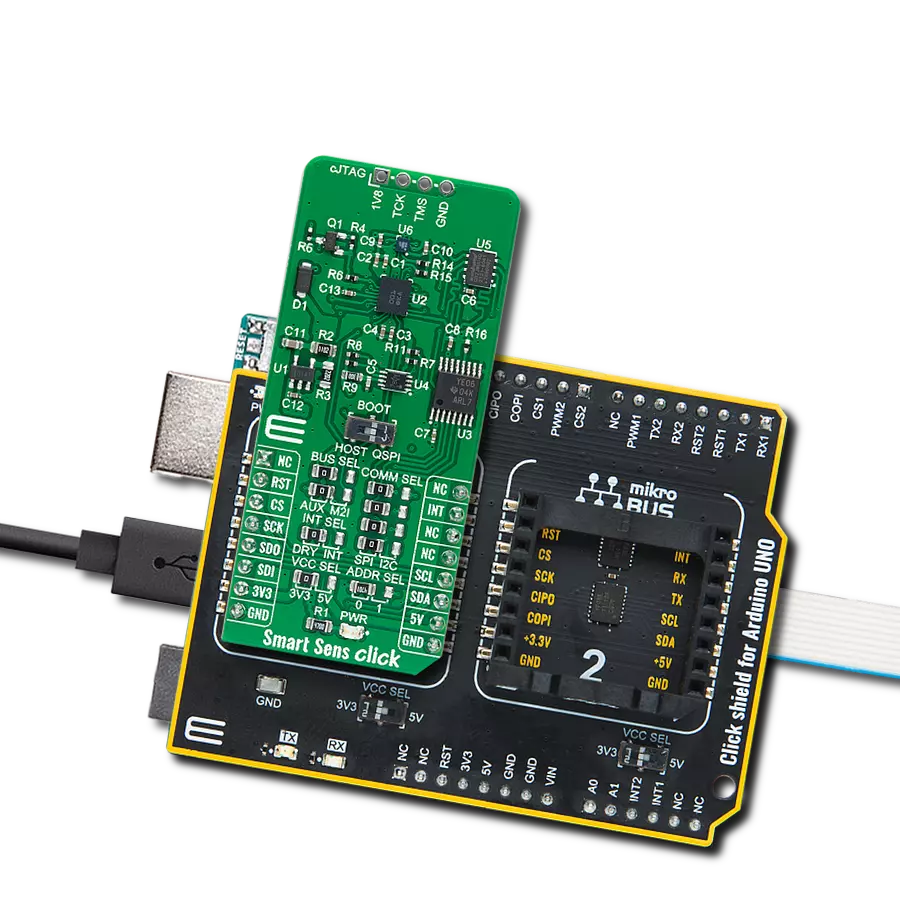 Achieve precise motion tracking and orientation data with BHI260, BMM150 and ATmega328P