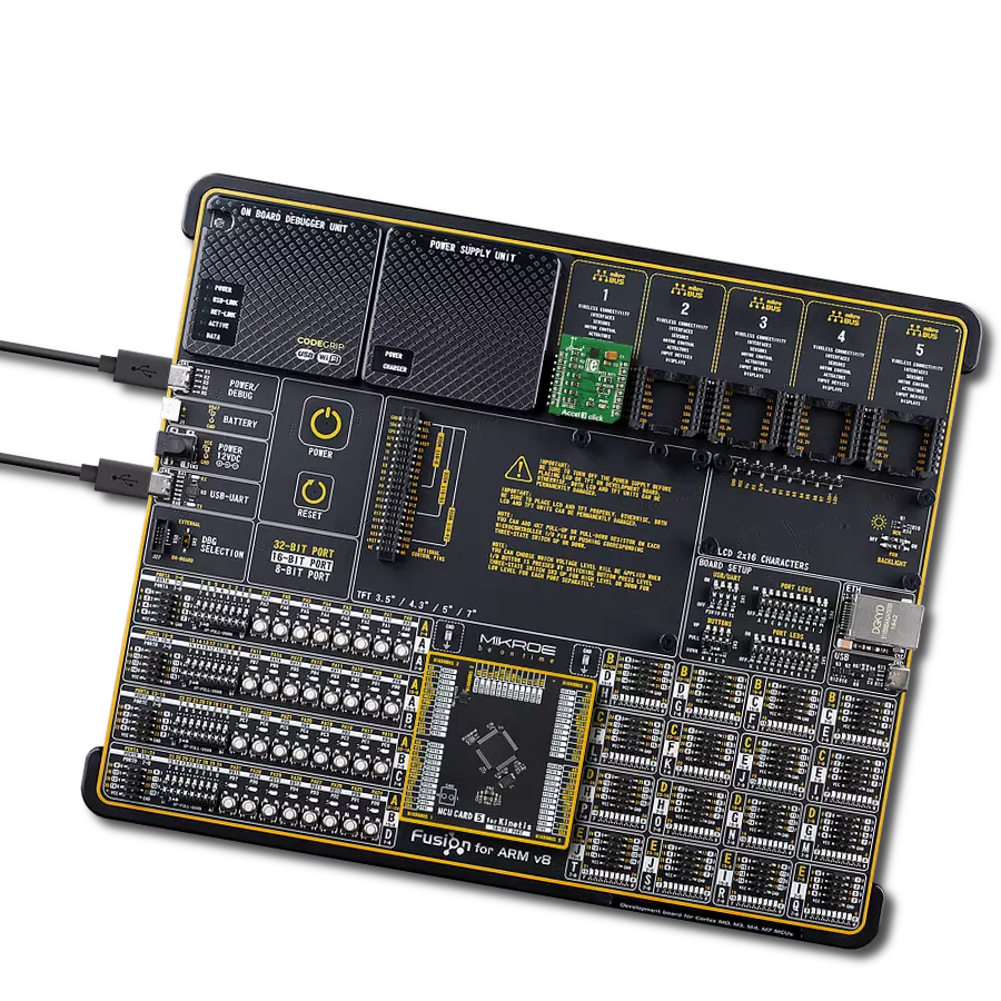 Accel 3 Click with Fusion for ARM v8