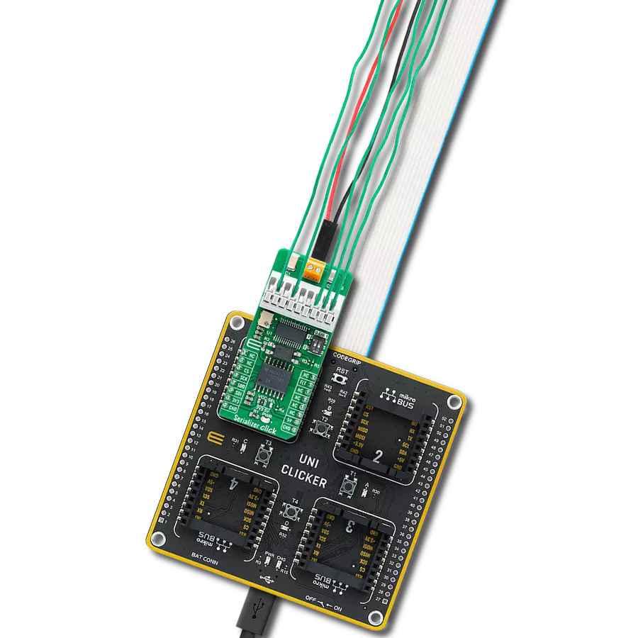 Serializer Click with UNI Clicker