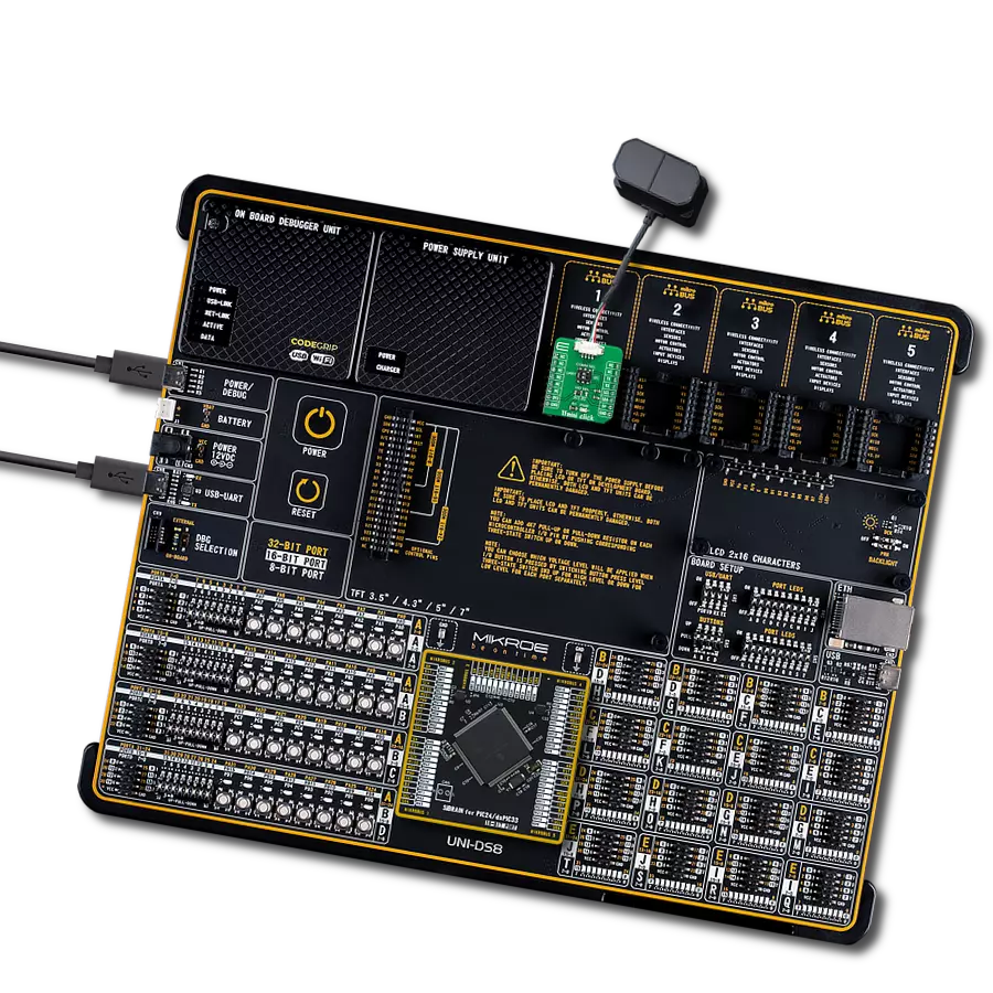 TFmini Click with UNI-DS v8