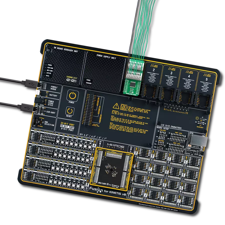 Analog MUX Click with Fusion for Kinetis v8