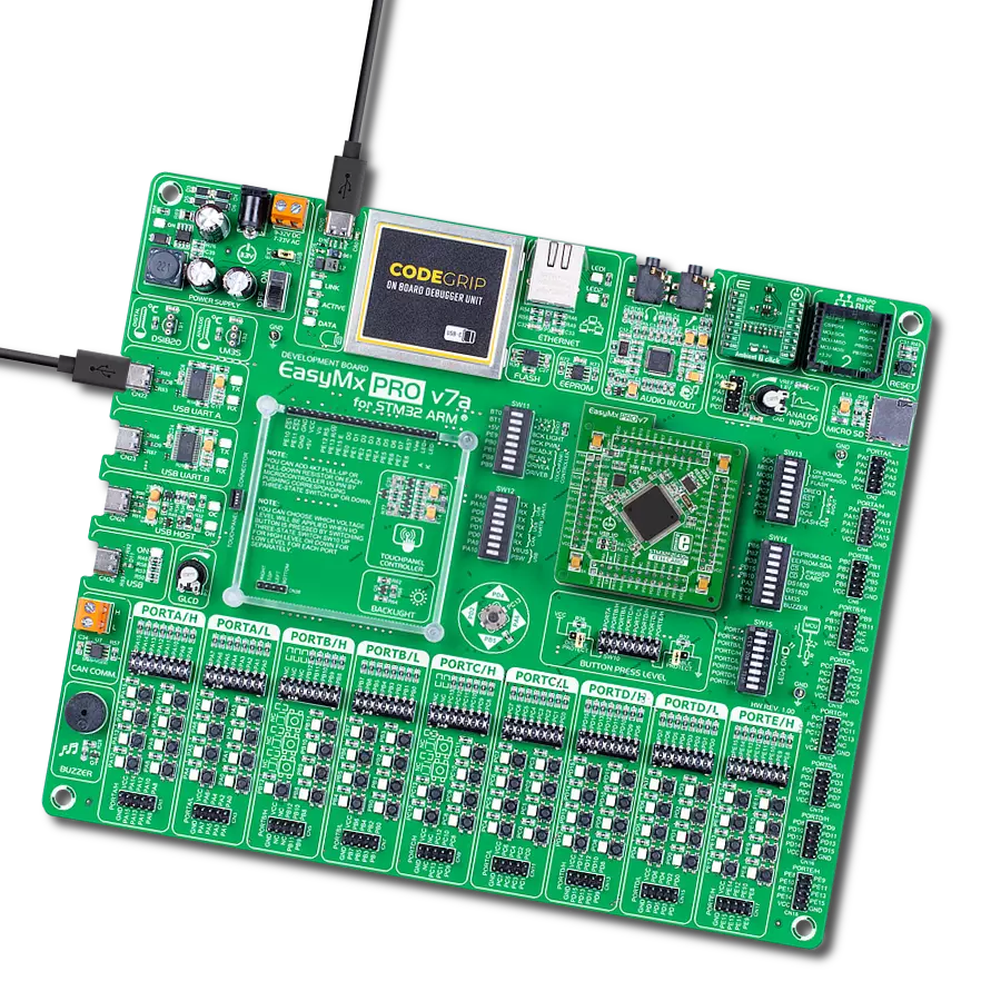 Ambient 7 Click with EasyMx PRO v7a for STM32