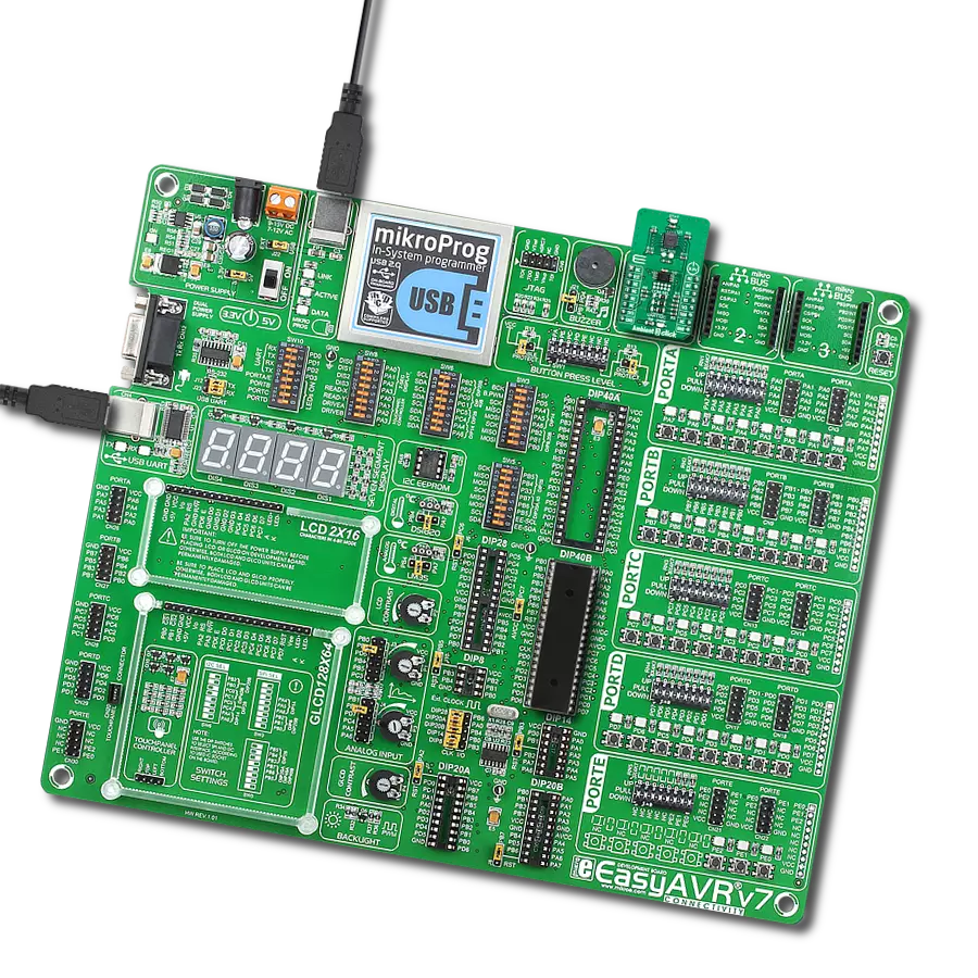 Ambient 3 Click with EasyAVR v7