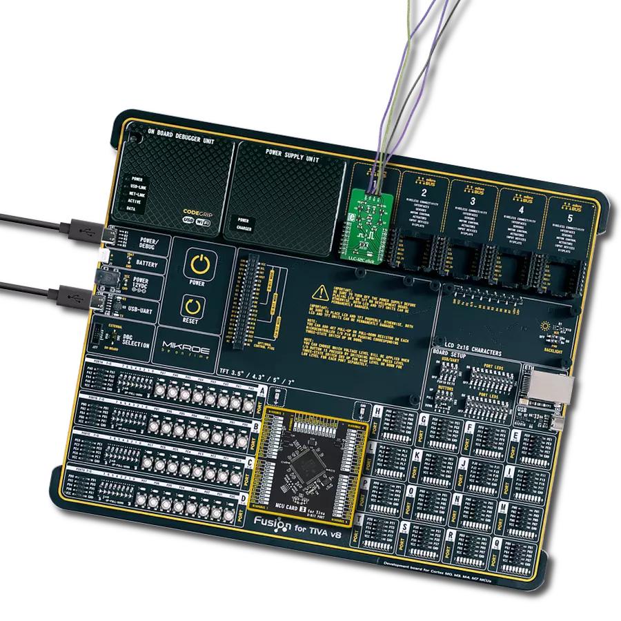 LLC-I2C Click with Fusion for Tiva v8