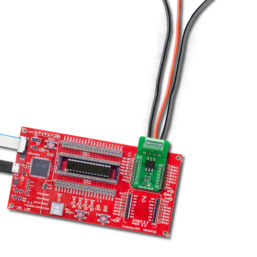Opto 5 Click with Curiosity HPC