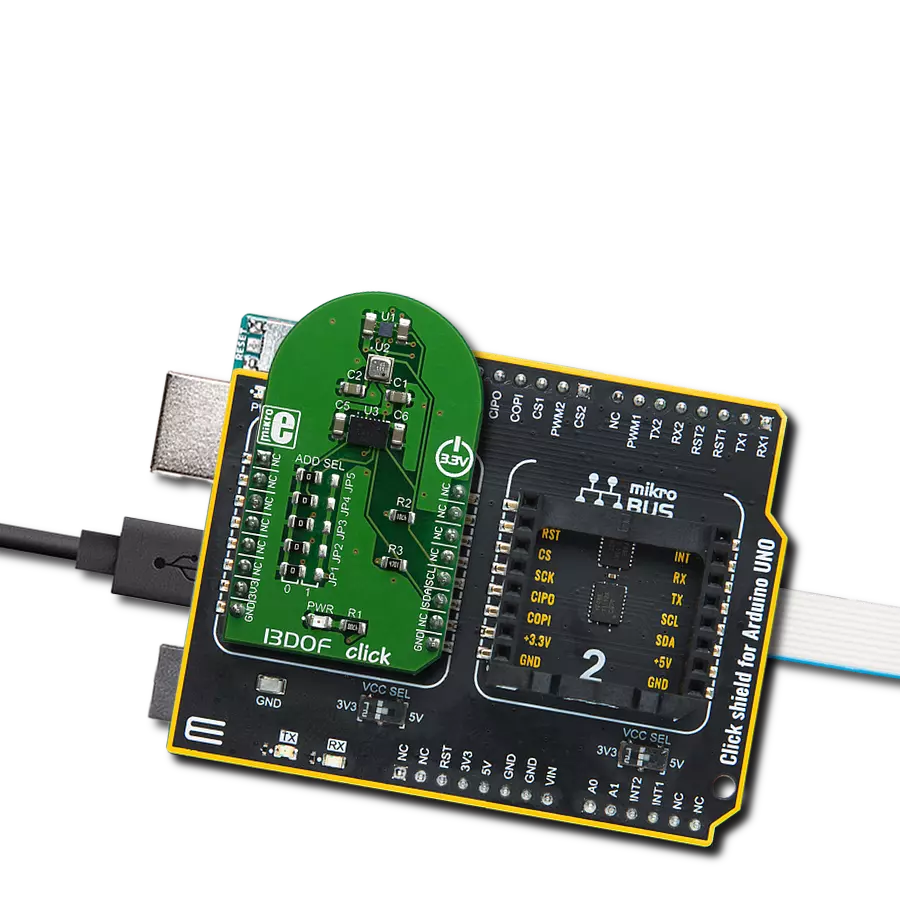Achieve more accurate positioning, navigation, and interaction with 13DOF and ATmega328