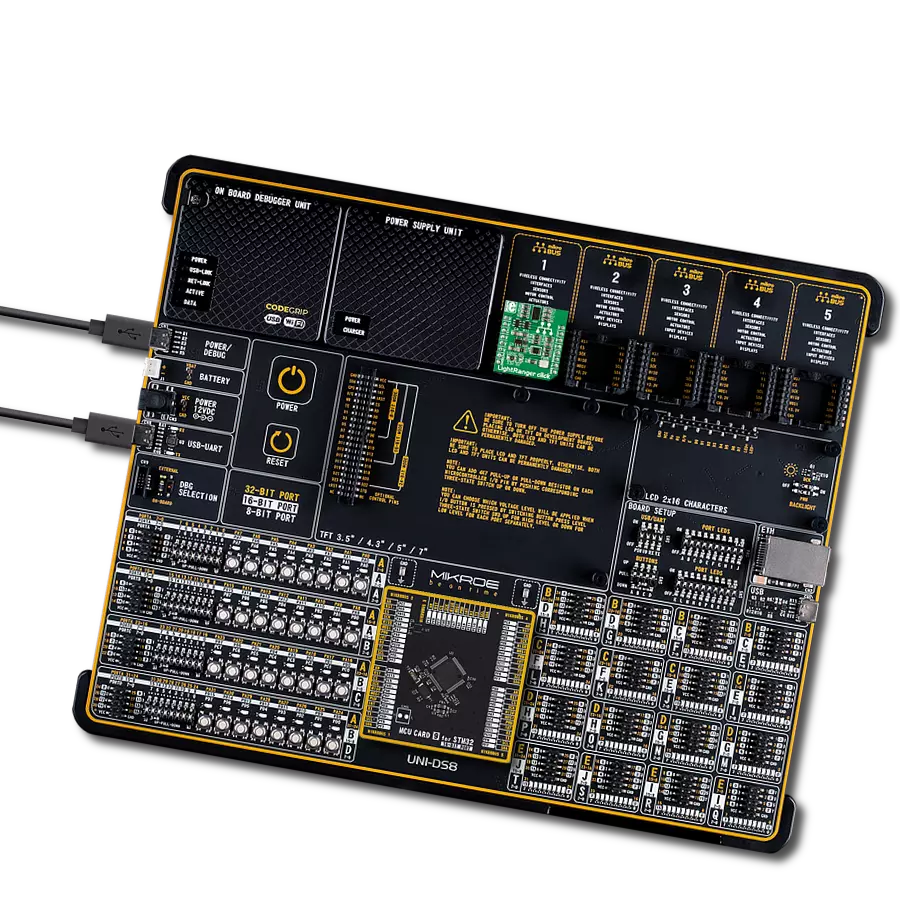 LightRanger Click with UNI-DS v8