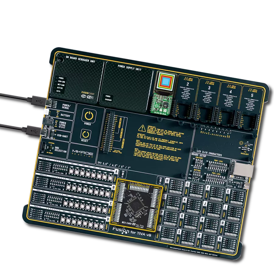 OLED C Click with Fusion for Tiva v8