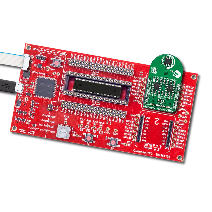 Magnetic rotary Click with Curiosity HPC