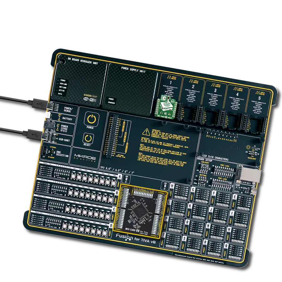 3D Hall 2 click with Fusion for Tiva v8
