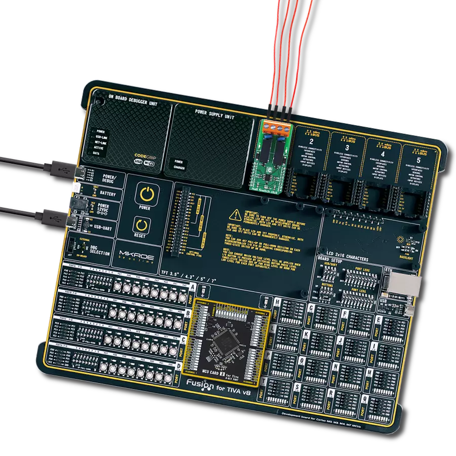 Hall Switch Click with Fusion for Tiva v8