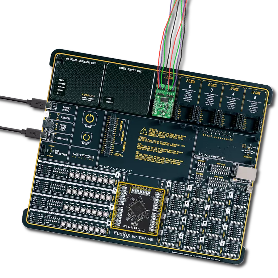 I2C MUX Click with Fusion for Tiva v8