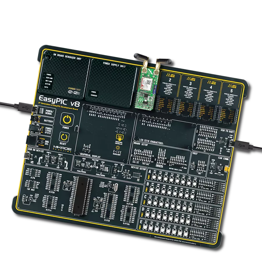 Combine GPS/GLONASS accuracy with GSM mobile communication using SIM868 and PIC18F4610