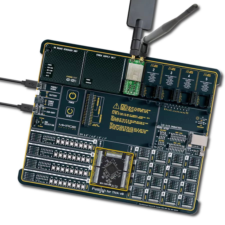 LTE Cat.1-EU Click (for Europe) with Fusion for Tiva v8