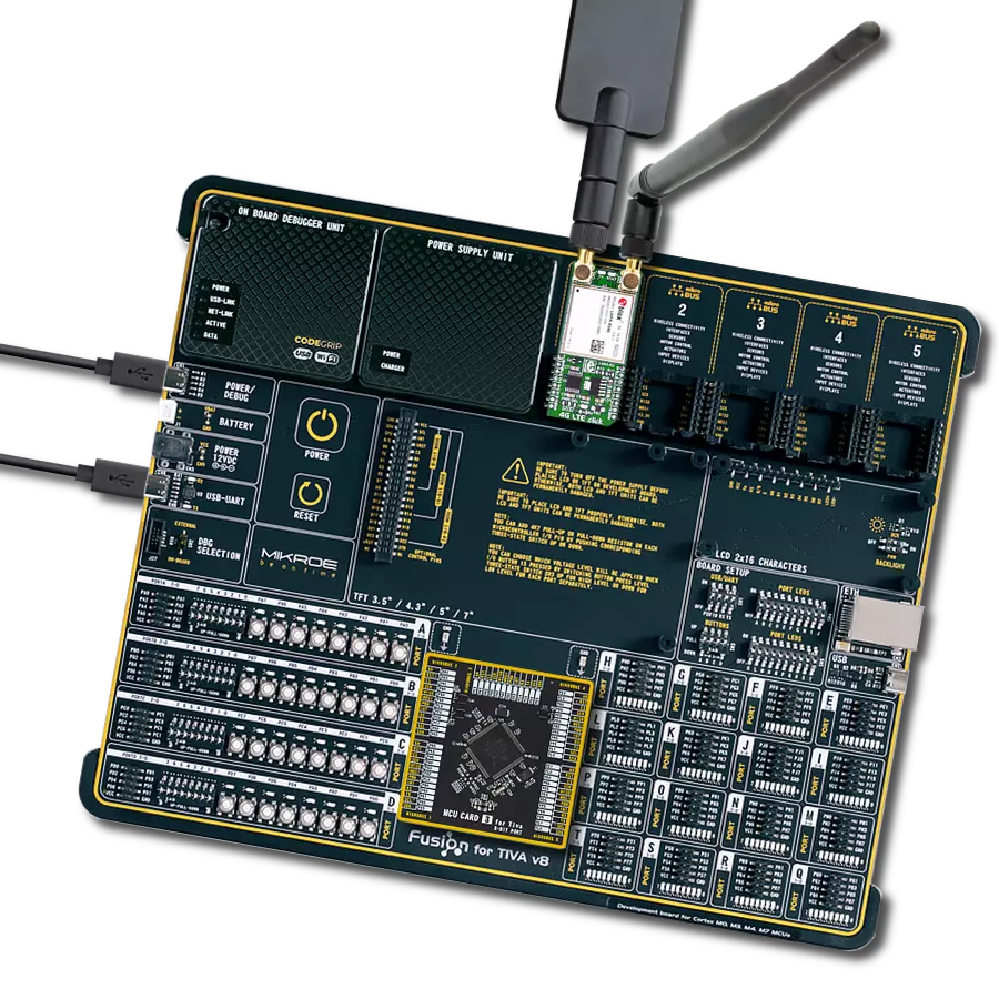 4G LTE-APJ Click (for Asia Pacific) with Fusion for Tiva v8