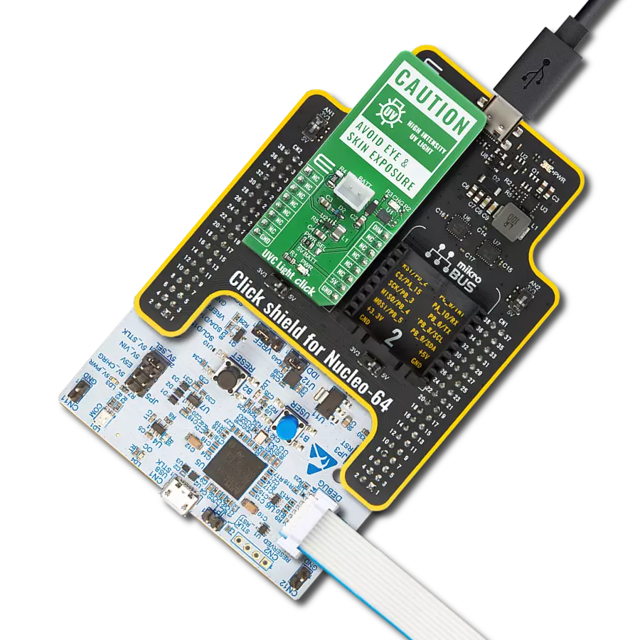 使用3535UVC1W和STM32G474RE提高工作场所安全性并减少紫外线C辐射风险