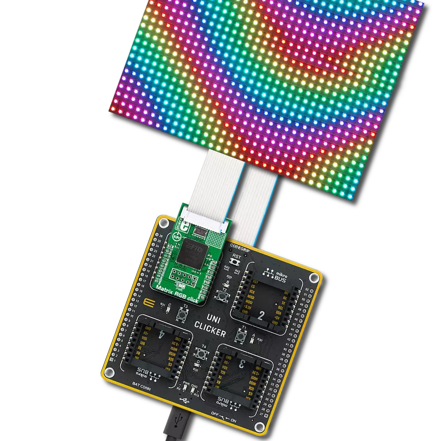 Matrix RGB Click with UNI Clicker