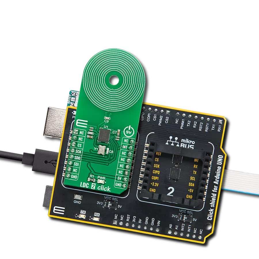 Redefine how you sense and measure inductance with LDC1041 and ATmega328P