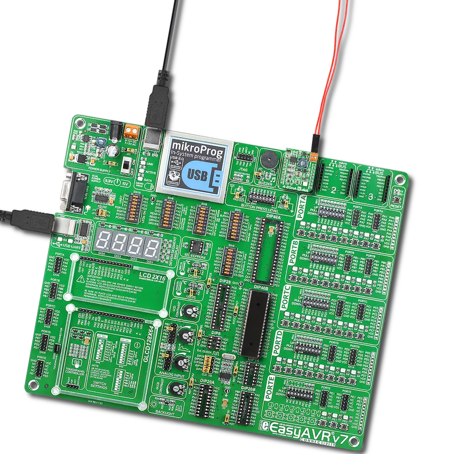 4-20 mA R Click with EasyAVR v7