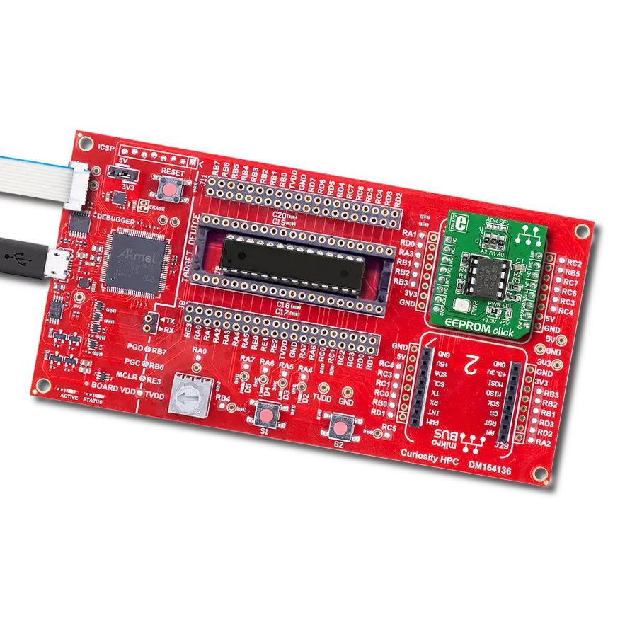 EEPROM Click with Curiosity HPC