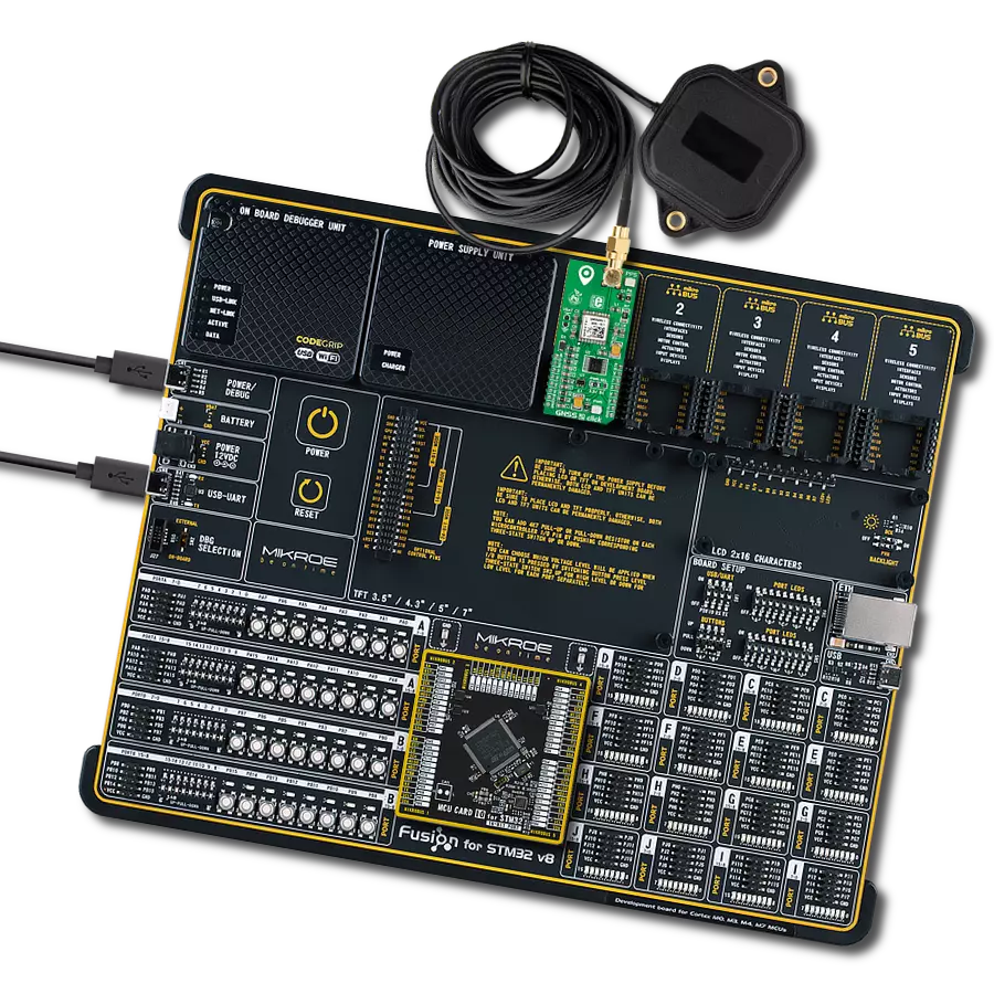 GNSS2 Click with Fusion for STM32 v8