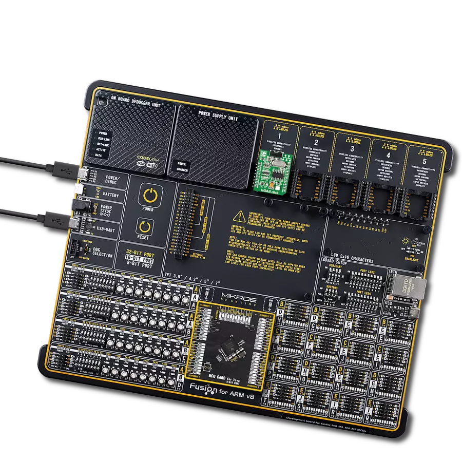 IrDA2 Click with Fusion for ARM v8