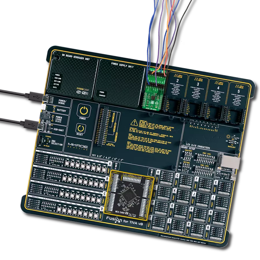 ADC 6 Click with Fusion for Tiva v8