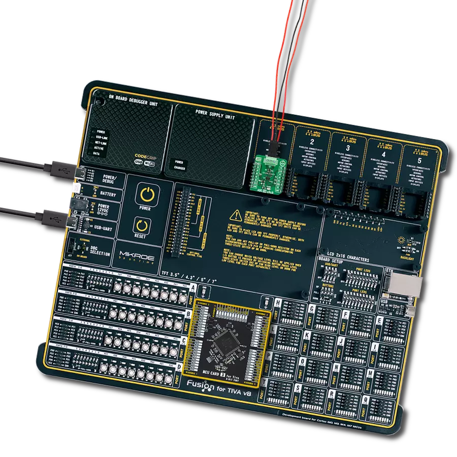 ADC 16 Click with Fusion for Tiva v8