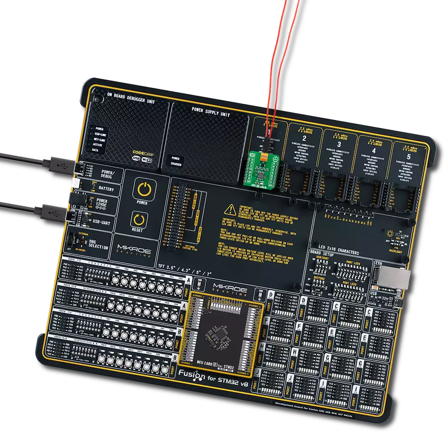 ADC 11 Click with Fusion for STM32 v8