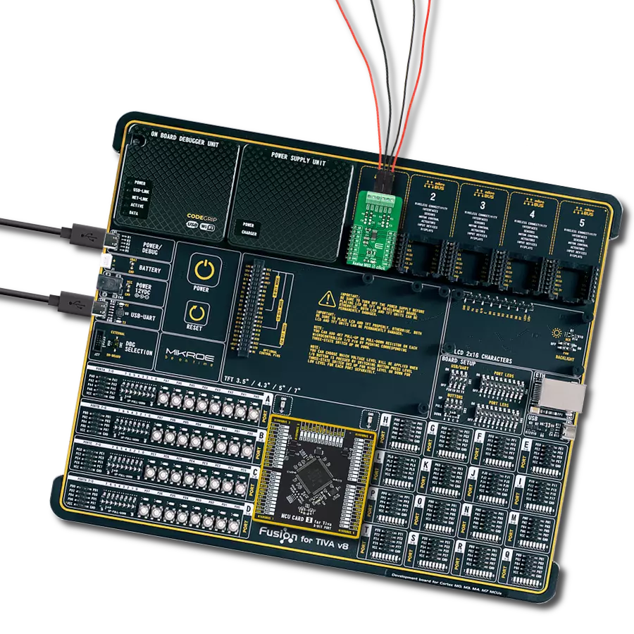 Analog MUX 5 Click with Fusion for Tiva v8