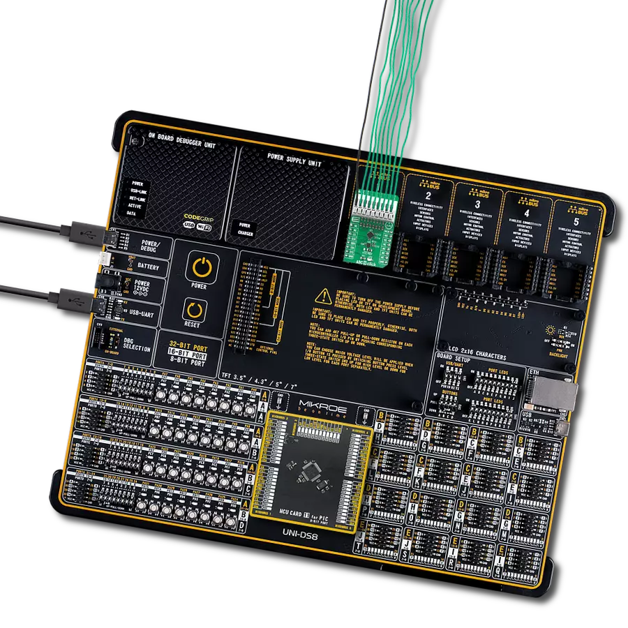ADC 9 Click with UNI-DS v8