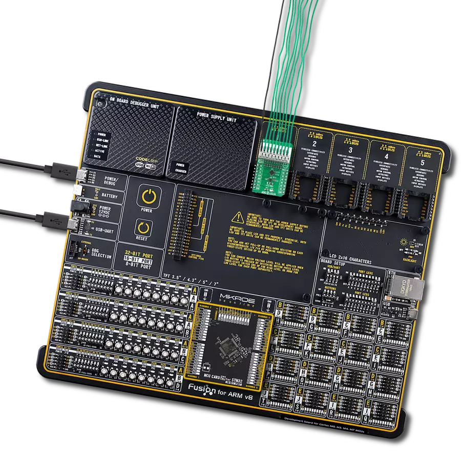 ADC 9 Click with Fusion for ARM v8