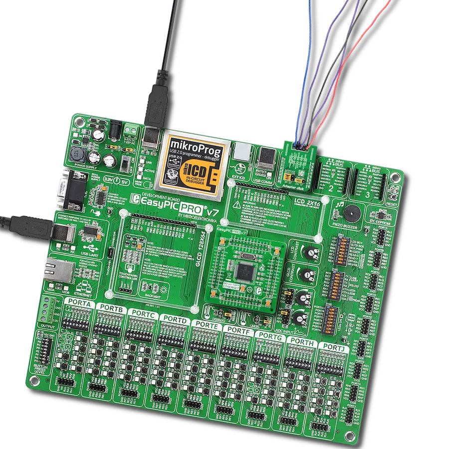 Adapter Click with EasyPIC PRO v7