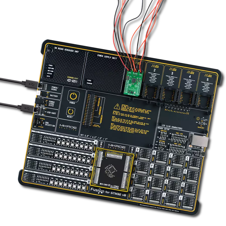 TDC 2 Click with Fusion for STM32 v8