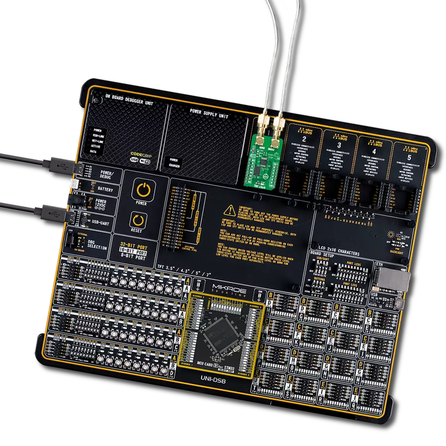 TDC Click with UNI-DS v8