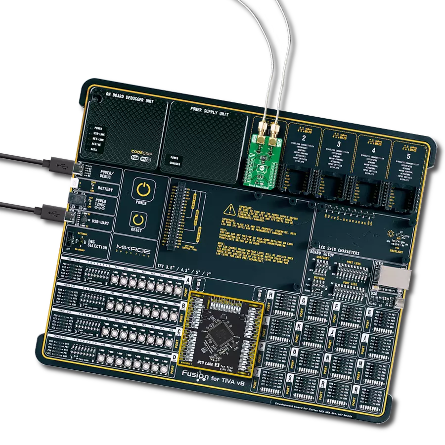 Clock Gen 5 Click with Fusion for Tiva v8