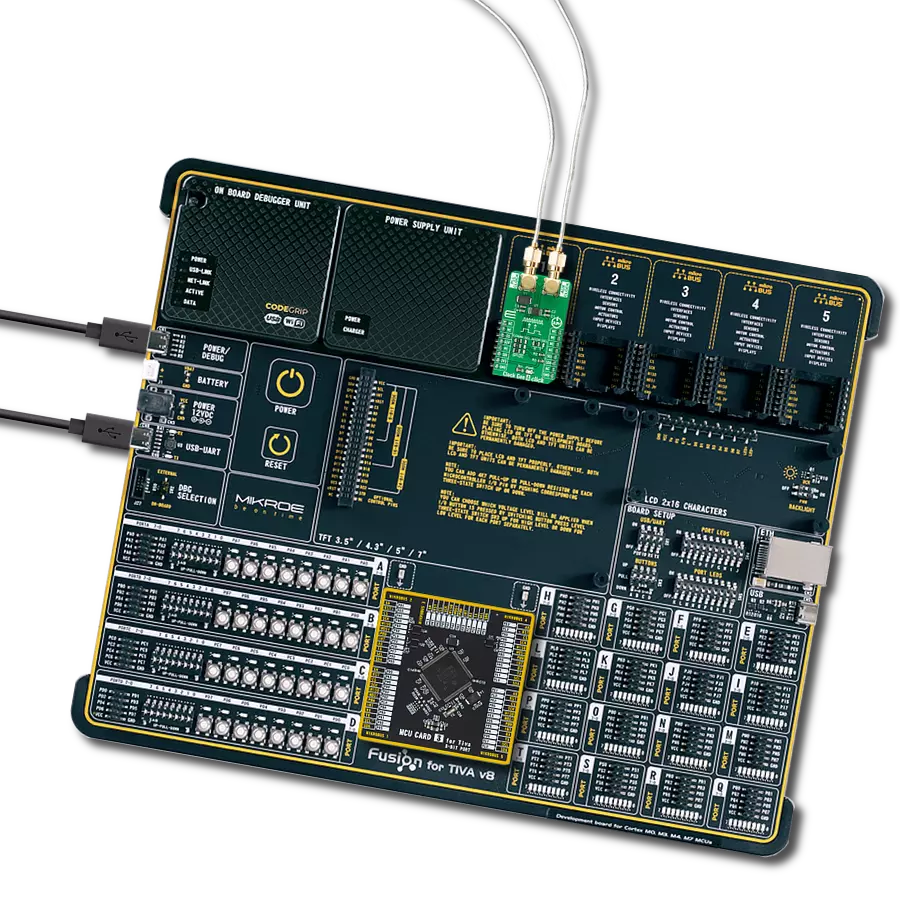 Clock Gen 4 Click with Fusion for Tiva v8