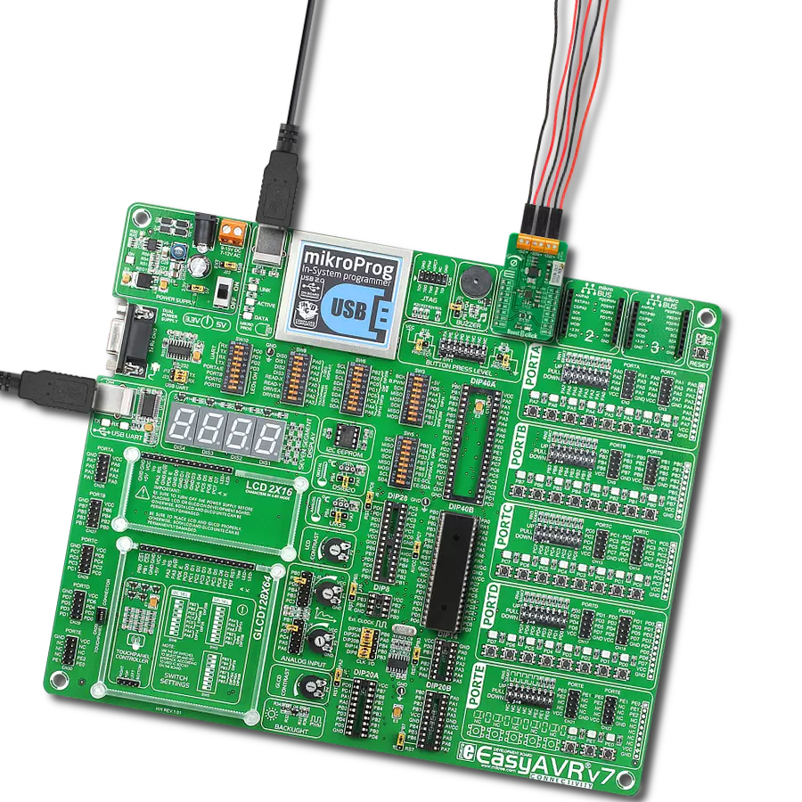 Boost 3 Click with EasyAVR v7