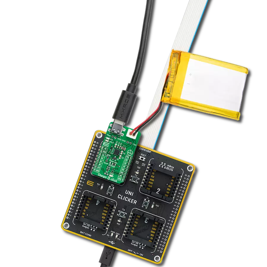 Charger 6 Click with UNI Clicker